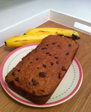 EASY DAIRY FREE BANANA BREAD